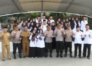 Kapolresta Tangerang Dampingi Wakapolda Banten Upacara