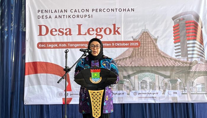 Desa Legok Raih Predikat Istimewa Desa Antikorupsi dari KPK RI