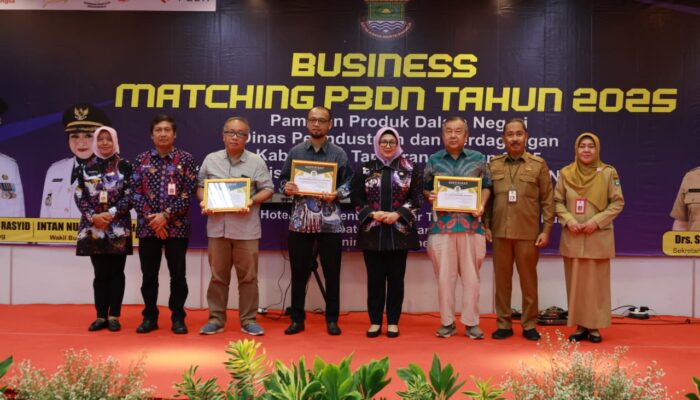 Wabup Intan Buka Business Matching P3DN, Dorong Optimalisasi Produk Dalam Negeri di Kabupaten Tangerang