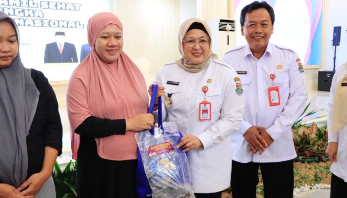 Wabup Intan Nurul Hikmah Buka Gerakan Ibu Hamil Sehat di HKN ke-61 Kabupaten Tangerang