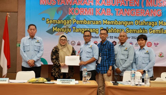 Wabup Intan Nurul Hikmah Terpilih Jadi Ketua KORMI Kabupaten Tangerang 2025-2029