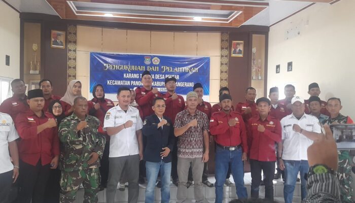 Pengukuhan Dan Pelantikan Karang Taruna Desa Peusar Periode 2025-2028