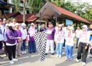 Wabup Intan Buka Car Free Day dan Kampanye TOSS TBC Peringati Hari Kesehatan Nasional ke-61