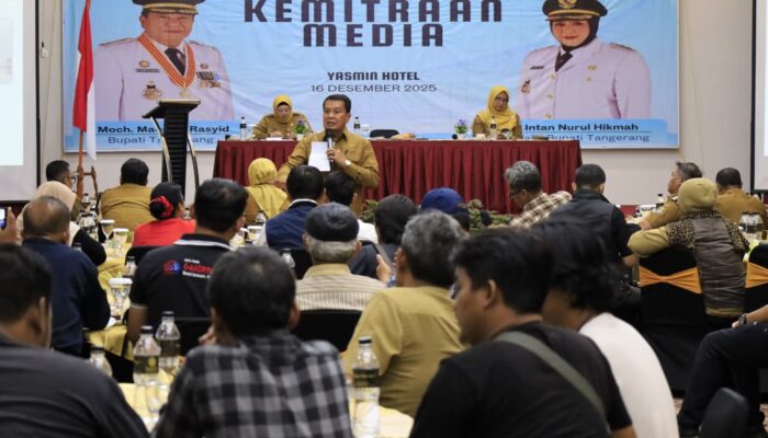 Bupati Tangerang Tegaskan Peran Media sebagai Mitra Strategis Pembangunan Daerah