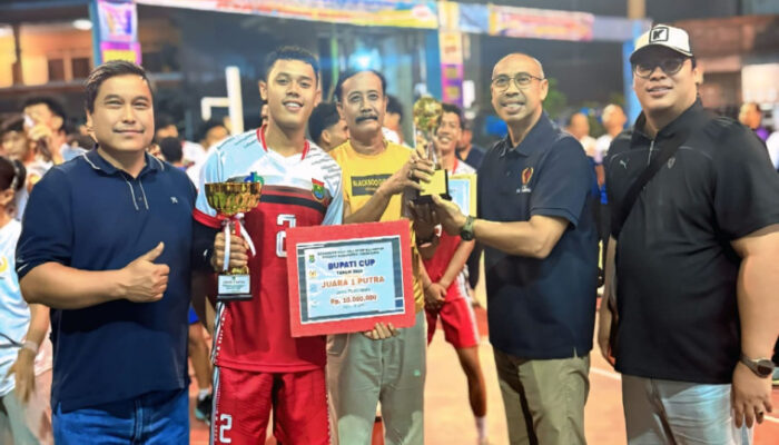 Tim Voli Kelapa Dua Sabet Emas di Bupati Cup 2025, Putri Tempati Peringkat Tiga