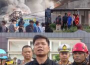 Kebakaran Toko Sanya di Pusat Kota Cianjur, Polisi Kerahkan Water Cannon, Penyebab Diselidiki Forensik