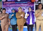 Wabup Intan Monitoring Gerebek Posyandu di Desa Daon, Pastikan Layanan Tepat Sasaran