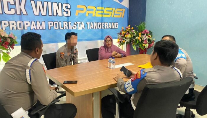 Polresta Tangerang Pastikan Dugaan Pelanggaran Oknum Anggota Diproses Sesuai Prosedur