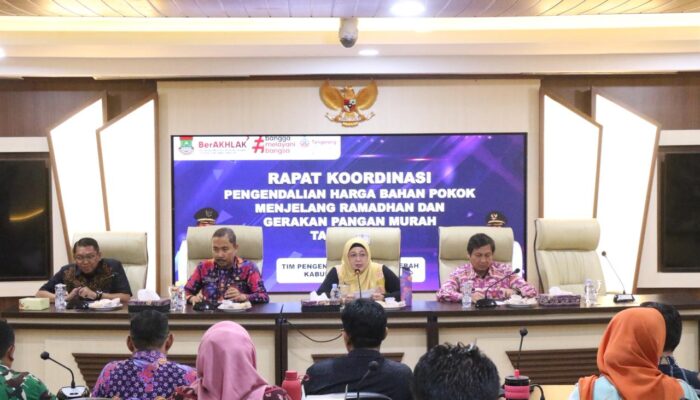 Wabup Tangerang Tekankan GPM Tepat Sasaran Jelang Ramadan 2026