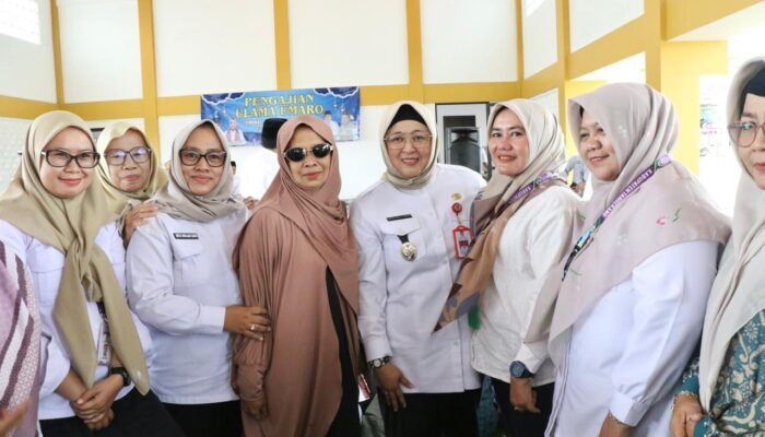 Pengajian Ulama dan Umaro, Wabup Intan Resmikan Gedung Serbaguna Bantar Panjang