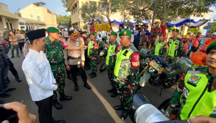 Pengamanan Lebaran Dimulai, 300 Personel Gabungan Disiagakan di Cianjur Lewat Apel Operasi Ketupat Lodaya 2026