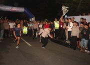 Midnight Run di Alun-alun Tigaraksa, Polresta Tangerang dan Mahasiswa Ajak Generasi Muda Isi Ramadan dengan Aktivitas Positif