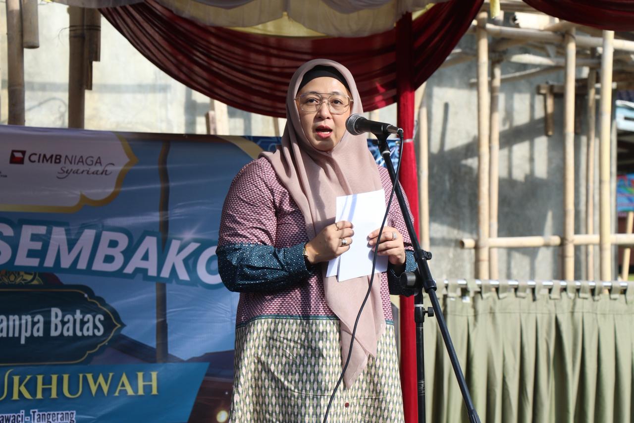 Wabup Tangerang Hadiri Amaliyah Ramadan di Masjid Al-Ukhuwah Pelem Semi, 3.441 Paket Sembako Dibagikan 2 IMG 20260315 WA0048