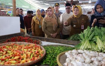 Wabup Tangerang Intan Nurul Hikmah Monitoring Harga Pangan di Pasar Cisoka, Cabai Rawit Tembus Rp100 Ribu per Kg 4 IMG 20260316 WA0000