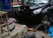 Diduga Sopir Mengantuk, Kecelakaan Beruntun di Jalur Puncak Cianjur Tewaskan 1 Pemotor