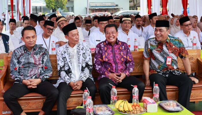 Hadiri Halal Bihalal PGRI Pagedangan, Bupati Tangerang Pastikan Beasiswa untuk Anak Berprestasi dari Keluarga Kurang Mampu