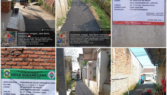 Dana Desa Rp49 Juta Sulap Jalan Kampung Dayeuh Jadi Mulus