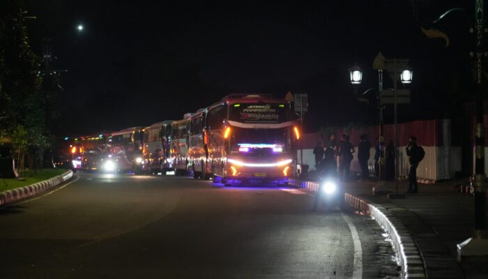 Bupati Bogor dan Kapolres Lepas 115 Bus Buruh ke Monas, May Day 2026 Berlangsung Kondusif