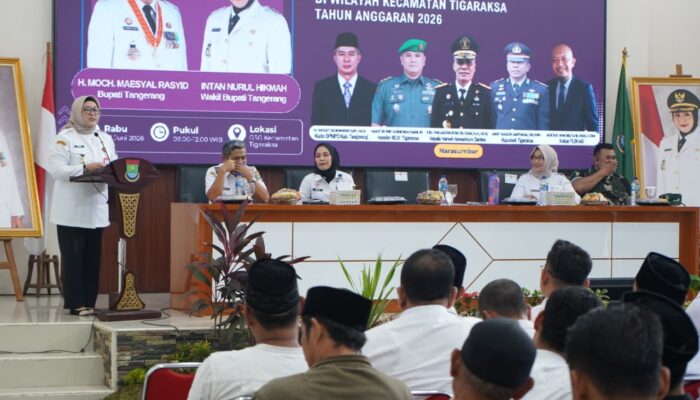 Penguatan Posbakum di Tigaraksa, Wabup Tangerang Dorong Pemerataan Akses Hukum hingga Tingkat Desa