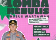 Hari Bhayangkara ke-80, Polresta Tangerang Gelar Lomba Karya Tulis Wartawan Berhadiah Jutaan Rupiah