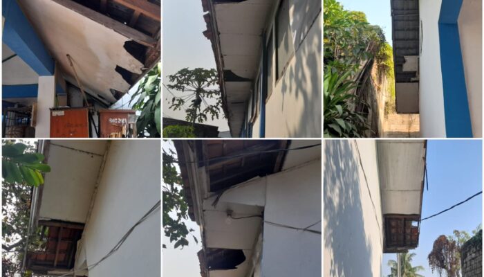 Dana Pemeliharaan Setengah Miliar Lebih, Kerusakan Bangunan SMPN 1 Jayanti Masih Ditemukan