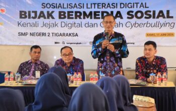 Diskominfo Kabupaten Tangerang Gencarkan Literasi Digital, Sasar Pelajar SMP agar Bijak Bermedia Sosial
