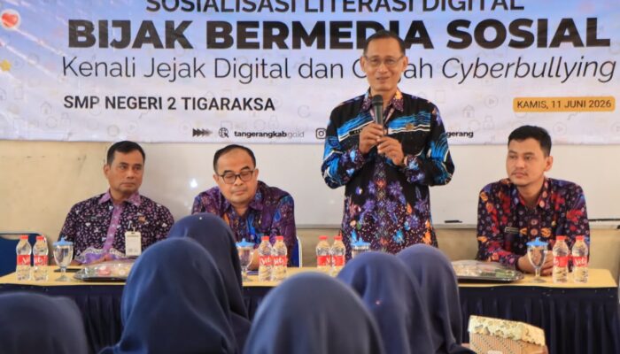 Diskominfo Kabupaten Tangerang Gencarkan Literasi Digital, Sasar Pelajar SMP agar Bijak Bermedia Sosial
