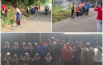 Budayakan Gotong Royong, Pemdes Cirarab Gelar Kegiatan Jumat Bersih