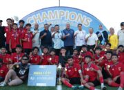 Bupati Tangerang Tutup Kejuaraan Sepak Bola Piala Bupati KU-13 dan KU-15 Tahun 2026