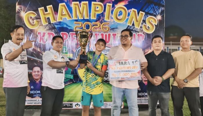 KD PERTIWI Cup 1 Sukses Digelar, Bukti Solidnya Kolaborasi Warga dan Pemerintah di Kelapa Dua