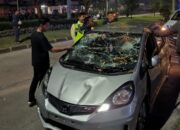 Langsung Cek TKP, Polsek Cikupa Selidiki Dugaan Pengrusakan Mobil di Citra Raya