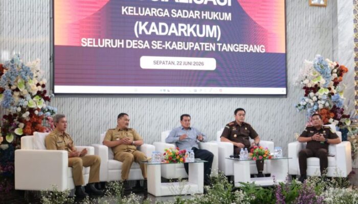 Bupati Tangerang Dorong Sinergi Pemerintah dan Aparat Hukum Wujudkan Desa Sadar Hukum