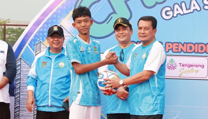 Bupati Tangerang Tutup GSI 2026, Dorong Pembinaan Talenta Muda Sepak Bola Sejak Dini