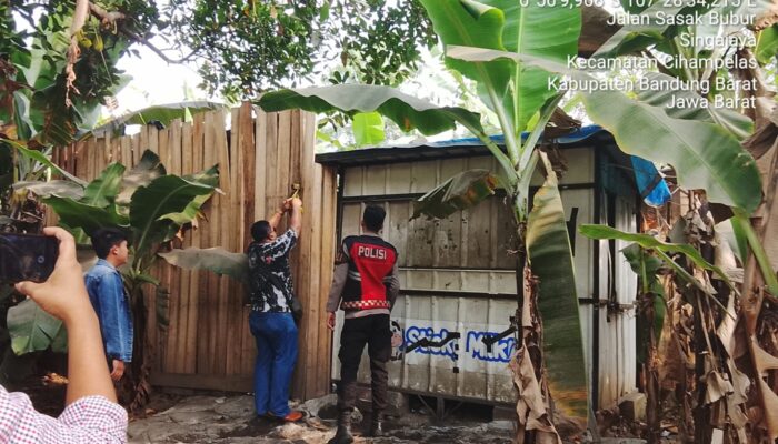 Warga Singajaya Resah Peredaran Obat Golongan G Berulang, Polsek Cililin Pasang Garis Polisi