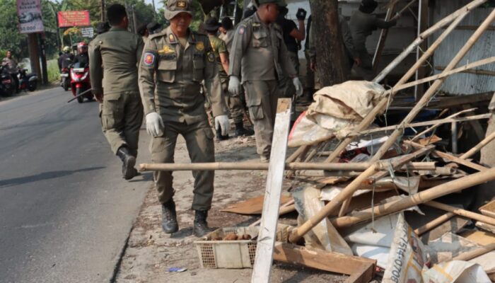 Pemkab Bogor Tertibkan 103 Bangunan Liar di Ciseeng, Mayoritas Dibongkar Mandiri oleh Pemilik