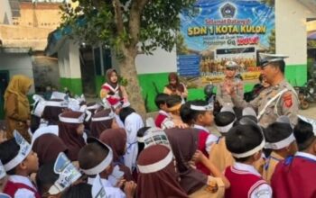 Polres Garut Tanamkan Budaya Tertib Lalu Lintas Sejak Dini Lewat Program Polisi Sahabat Anak