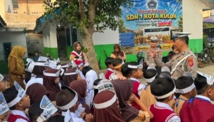 Polres Garut Tanamkan Budaya Tertib Lalu Lintas Sejak Dini Lewat Program Polisi Sahabat Anak