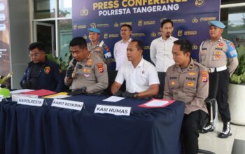 Lima Terduga Pelaku Pengeroyokan dan Kekerasan Seksual di Panongan Ditangkap Polresta Tangerang