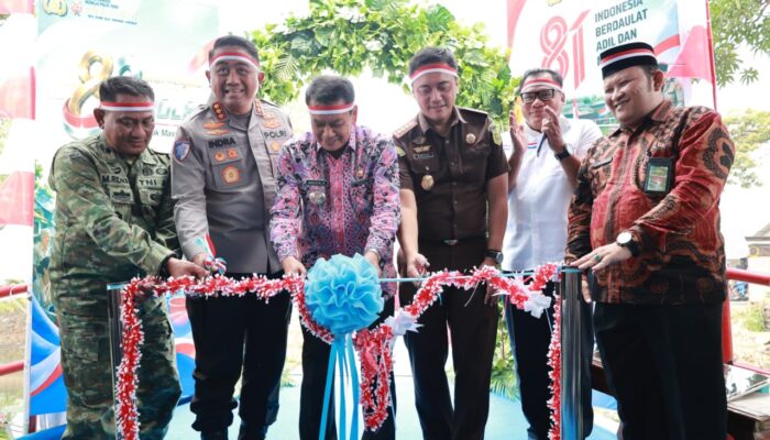 TNI-Polri Bangun 22 Jembatan Merah Putih di Kabupaten Tangerang, Bupati: Percepat Akses dan Ekonomi Warga