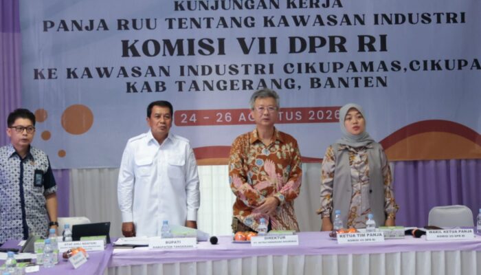 Bupati Tangerang Soroti CSR Perusahaan Saat Komisi VII DPR RI Kunjungi Cikupa Mas
