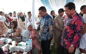 Bupati Tangerang dampingi Gubernur Banten Tinjau CKG serta Penanganan Stunting di Kecamatan Mauk