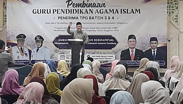 Kemenag Kabupaten Tangerang Bina 270 Guru PAI, Perkuat Mutu Pendidikan dan Karakter Siswa