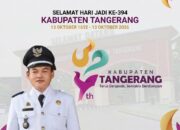 Kades Cibetok H. Aenilah Syarif Ucapkan Selamat Hari Jadi ke-394 Kabupaten Tangerang