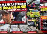 Satnarkoba Polres Cianjur Amankan Terduga Pengedar di Pasar Ramayana, 2.555 Butir Obat Keras Disita