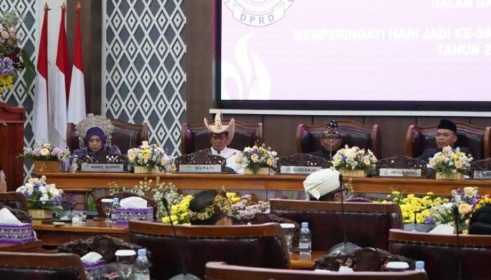 DPRD Gelar Rapat Paripurna Istimewa HUT ke-394 Kabupaten Tangerang, Bupati Paparkan Capaian Pembangunan